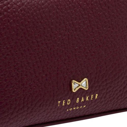 Womens Dark Red Lieke Mini Make Up Bag 82881 by Ted Baker from Hurleys