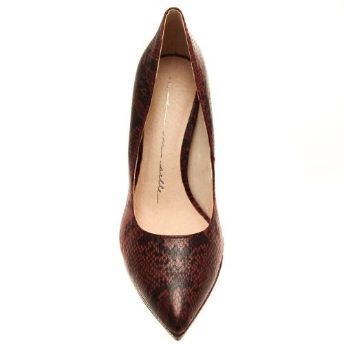 Womens Burgundy Deadly Court Shoes 20923 by Moda In Pelle from Hurleys