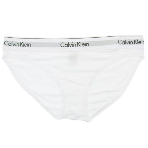 Womens White Classic Briefs 8664 by Calvin Klein from Hurleys