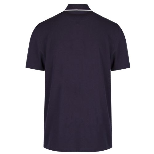 Mens Navy Bloko Branded S/s Polo Shirt 36002 by Ted Baker from Hurleys