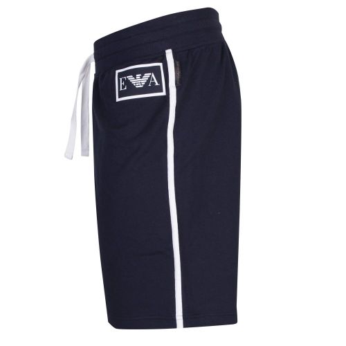 Mens Marine Iconic Logo Sweat Shorts 20042 by Emporio Armani Bodywear from Hurleys