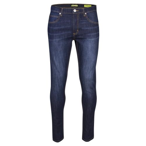 Mens Indigo Branded Pocket Skinny Jeans 25292 by Versace Jeans from Hurleys