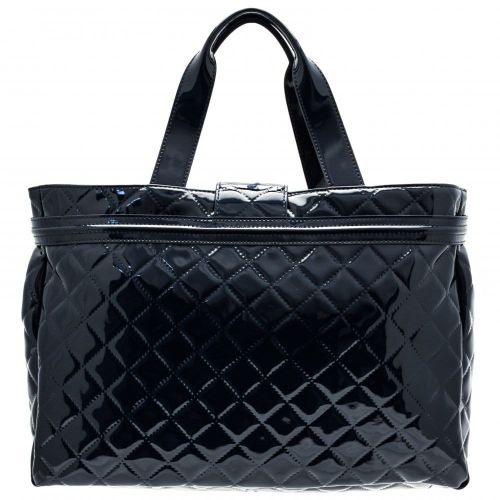Womens Blue Diamond Quilted Shopper Bag 72988 by Armani Jeans from Hurleys
