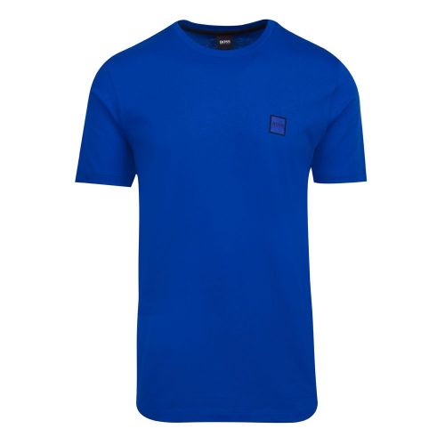 Casual Mens Bright Blue Tales S/s T Shirt 81271 by BOSS from Hurleys