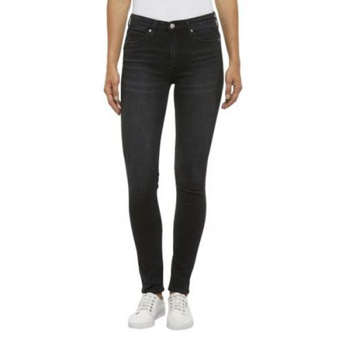 Womens Black CKJ 011 Mid Rise Skinny Jeans 121035 by Calvin Klein from Hurleys