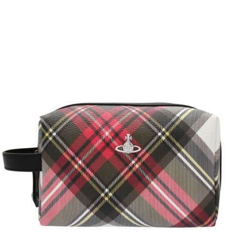 Womens New Exhibition Tartan Cosmetics Bag 54599 by Vivienne Westwood from Hurleys