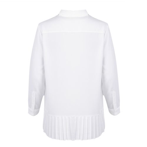 Womens Winter White Crepe Light Pleat Blouse 30503 by French Connection from Hurleys