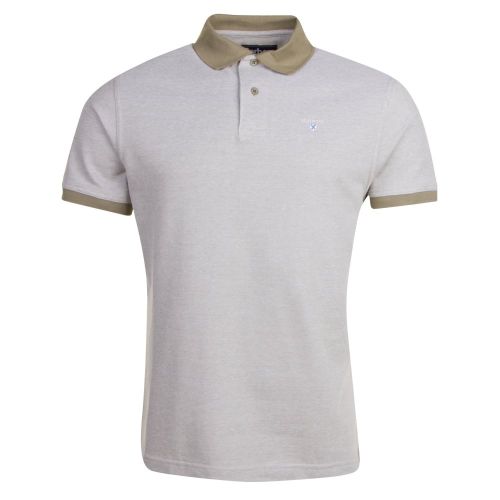 Lifestyle Mens Light Moss Sports Mix S/s Polo Shirt 21936 by Barbour from Hurleys