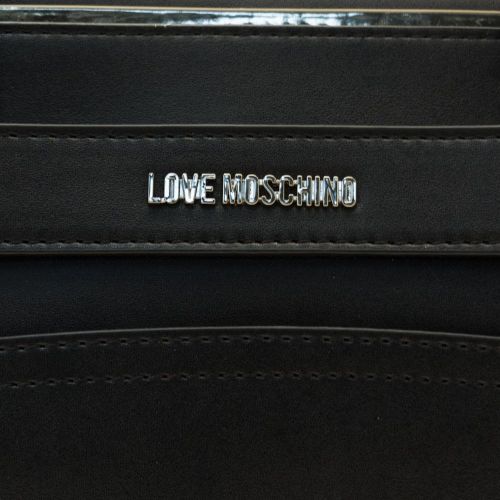 Womens Black Belt Tote Bag 66058 by Love Moschino from Hurleys