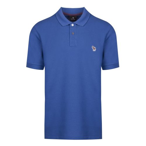 Mens Cobalt Blue Classic Zebra Regular Fit S/s Polo Shirt 48598 by PS Paul Smith from Hurleys