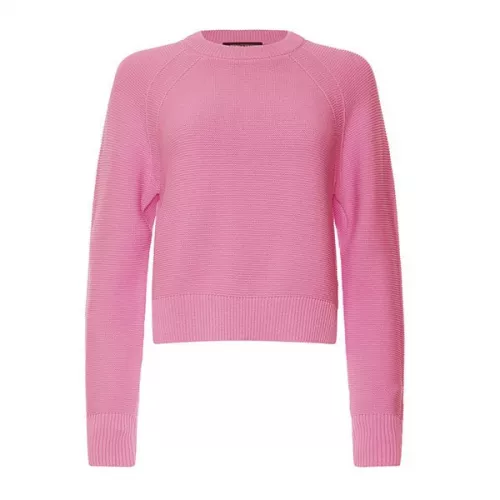 Womens Bubblegum Lilly Mozart Crew Neck Knit 109409 by French Connection from Hurleys