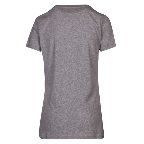 Womens Grey Heather Essential Graphic S/s T Shirt 39240 by Tommy Jeans from Hurleys