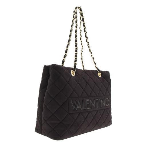 Womens Black Arrival Soft Quilted Shopper Bag 33626 by Valentino from Hurleys