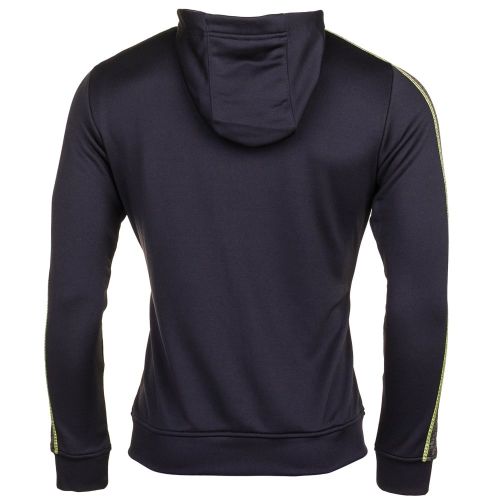 Mens Black Ventus7 Technology Hooded Sweat Top 64349 by EA7 from Hurleys