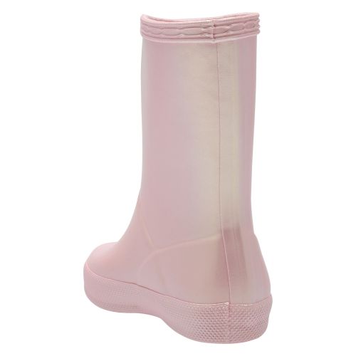Girls Bella Pink First Classic Nebula Wellington Boots (4-8) 50118 by Hunter from Hurleys