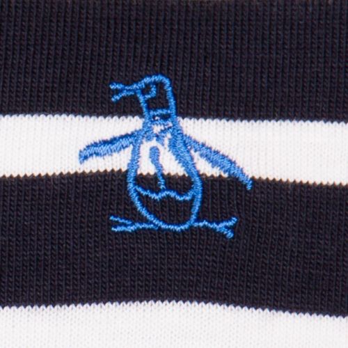 Mens Dark Sapphire Breton Stripe S/s T Shirt 13786 by Original Penguin from Hurleys