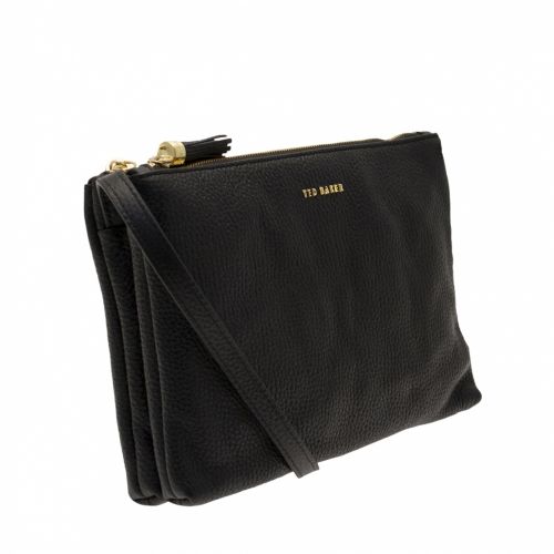 Womens Black Maceyy Double Zip Crossbody Bag 30103 by Ted Baker from Hurleys