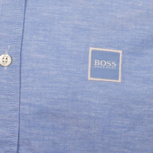 Casual Mens Blue Mabsoot_1 L/s Shirt 88792 by BOSS from Hurleys