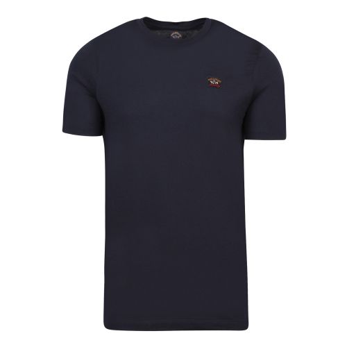 Mens Navy Small Logo Custom Fit S/s T Shirt 48814 by Paul And Shark from Hurleys