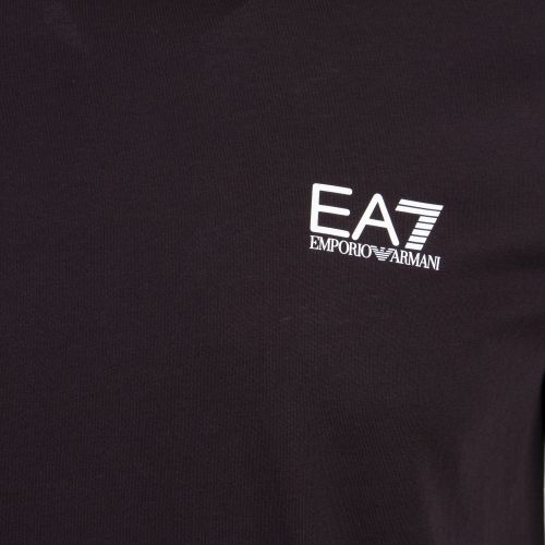Mens White/Black Core ID S/s T Shirt 57424 by EA7 from Hurleys