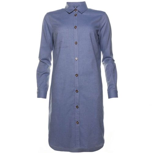 Lifestyle Womens Blue Brae Shirt Dress 60670 by Barbour from Hurleys