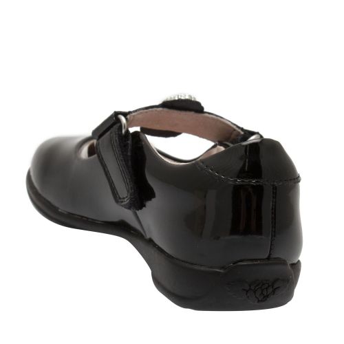 Girls Black Patent Prinny F Fit Shoes (25-35) 74706 by Lelli Kelly from Hurleys