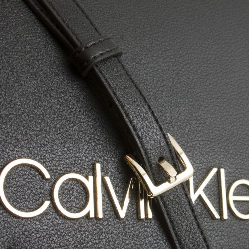 Womens Black Dressed Up Chain Crossbody Bag 42841 by Calvin Klein from Hurleys