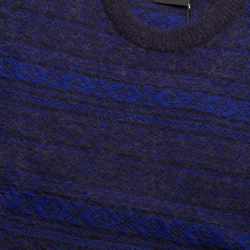 Mens Navy Alpaca Wool Mix Knitted Jumper 28766 by PS Paul Smith from Hurleys