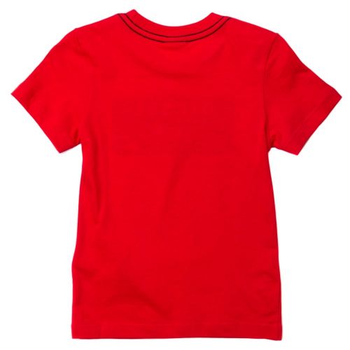Boys Red Blood Branded S/s Tee Shirt 65141 by Diesel from Hurleys