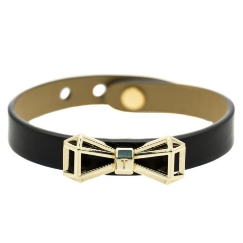 Womens Black Addaley Geometric Bow Bracelet 63276 by Ted Baker from Hurleys
