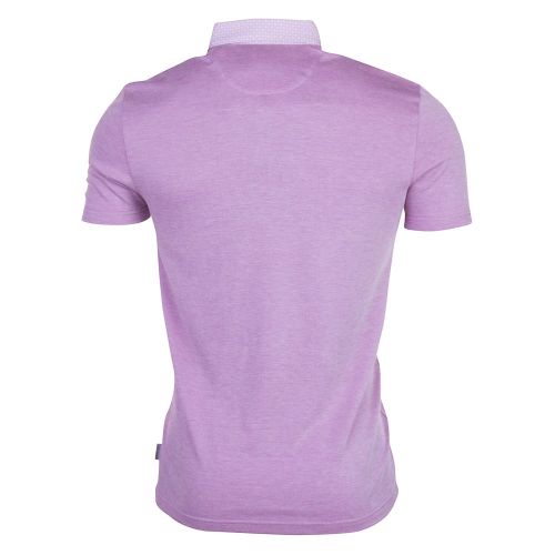 Mens Purple Super S/s Polo Shirt 72100 by Ted Baker from Hurleys