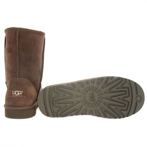 Youth Chocolate Classic Short Boots (4-5) 27426 by UGG from Hurleys