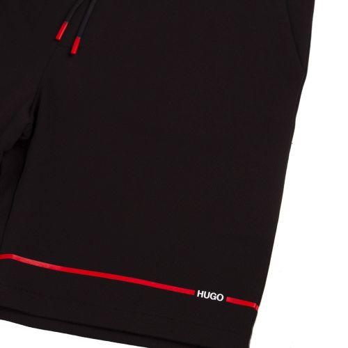 HUGO Mens Black Dusol Sweat Shorts 74182 by HUGO from Hurleys