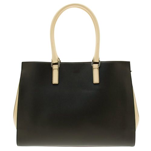 Womens Black Colour Block Top Handle Bag 69863 by Armani Jeans from Hurleys