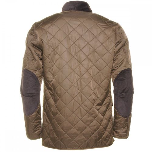 Mens Olive Papillon Quilted Jacket 67314 by Barbour Steve McQueen Collection from Hurleys