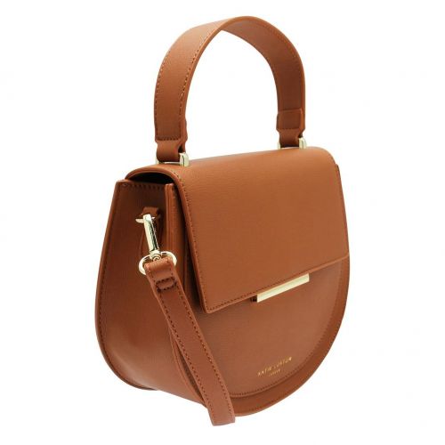 Womens Cognac Alyce Saddle Crossbody Bag 85315 by Katie Loxton from Hurleys