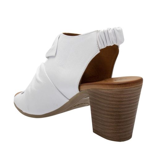 Womens White Levella Knot Heeled Sandals 86553 by Moda In Pelle from Hurleys