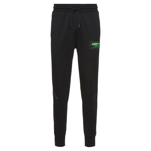 Mens Black Dorby Sweat Pants 109224 by HUGO from Hurleys