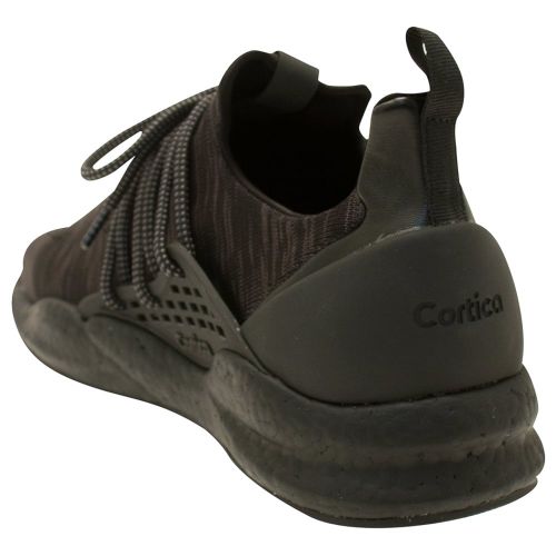 Mens Black Knit Intuous Trainers 17650 by Cortica from Hurleys