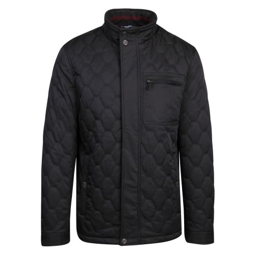 Mens Navy Waymoth Quilted Jacket 50960 by Ted Baker from Hurleys