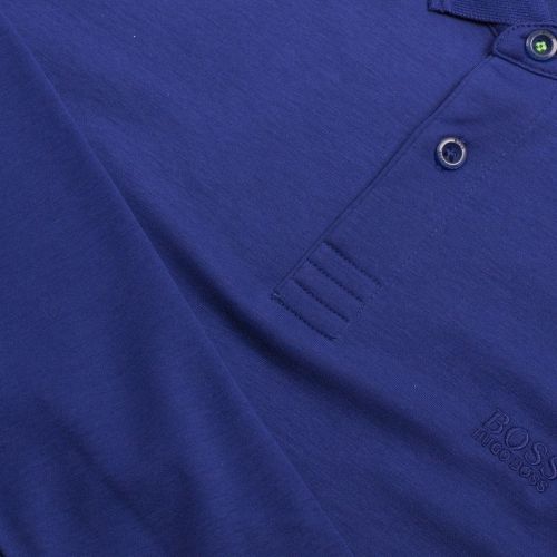 Athleisure Mens Dark Blue Pirol L/s Polo Shirt 28131 by BOSS from Hurleys