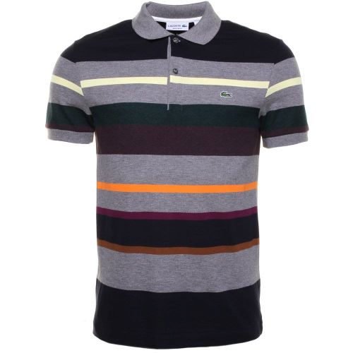 Mens Assorted Striped Regular Fit S/s Polo Shirt 73135 by Lacoste from Hurleys