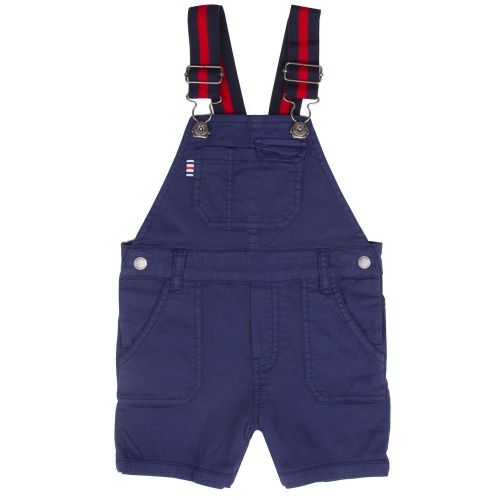 Infant Steel Blue Stripe Detail Dungarees 40071 by Mayoral from Hurleys