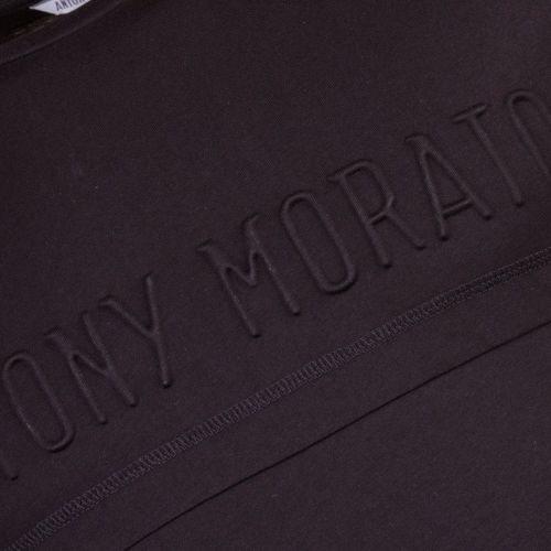 Mens Black Silver Label Branded S/s Tee Shirt 65176 by Antony Morato from Hurleys