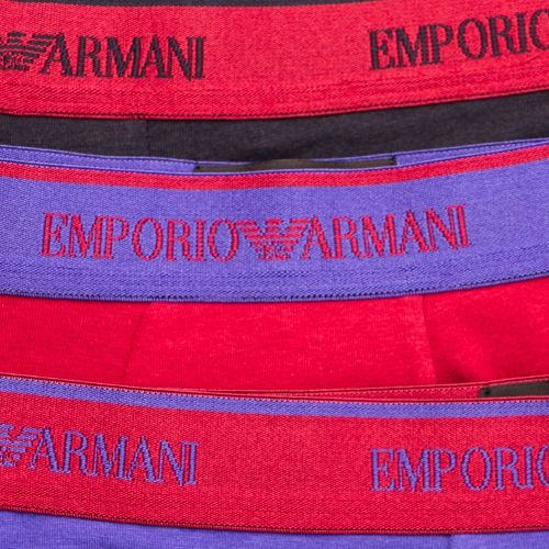 Mens Assorted 3 Pack Boxers 66851 by Emporio Armani from Hurleys