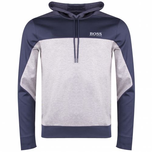 Athleisure Mens Navy Soultech Hooded Sweat Top 34388 by BOSS from Hurleys