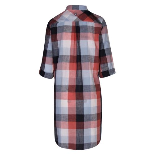Womens Blue/Rose Seaglow Check Shirt Dress 38708 by Barbour from Hurleys