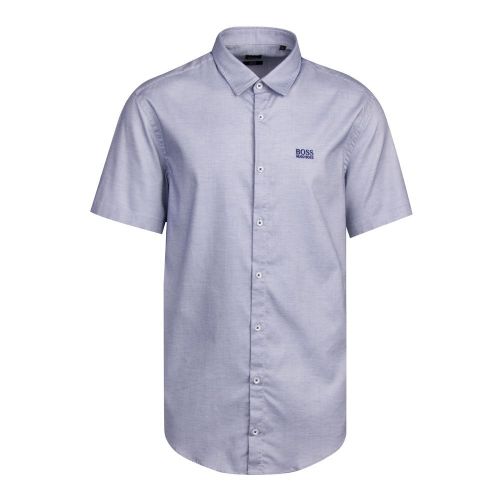 Athleisure Mens Blue Baccarini_S S/s Shirt 81232 by BOSS from Hurleys