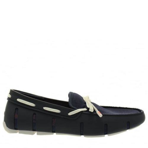 Mens Navy & White Lace Loafers 47088 by Swims from Hurleys