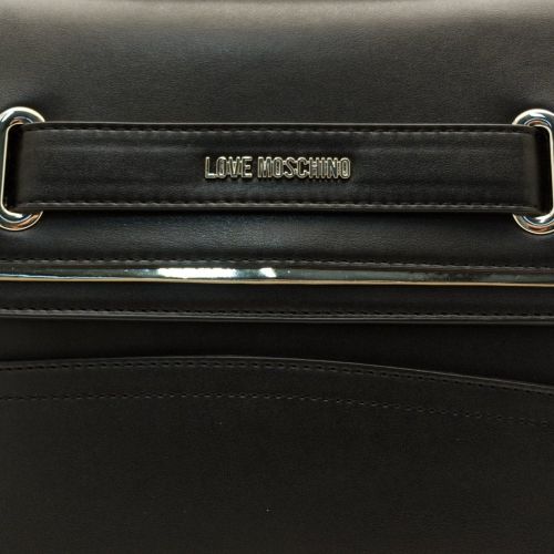 Womens Black Belt Top Handle Bag 68755 by Love Moschino from Hurleys